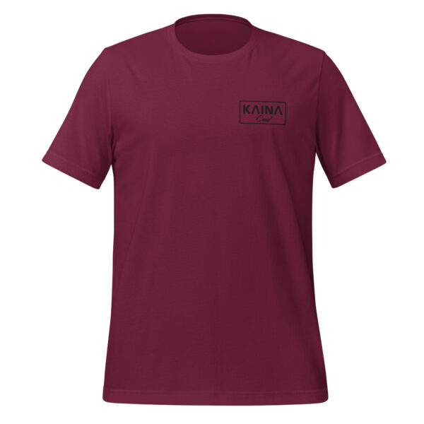 T-shirt unisexe Kaina Crew brodé avant