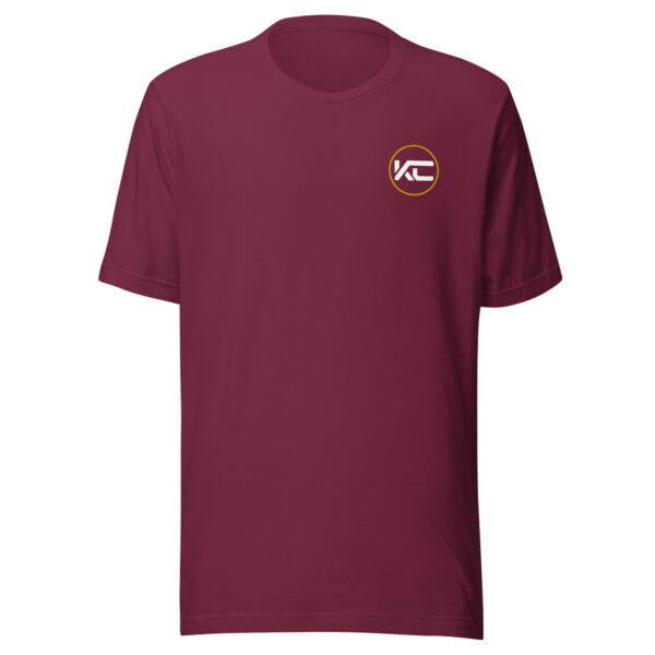 T-shirt unisexe Kaina Crew imprimé avant et arrière – Image 5