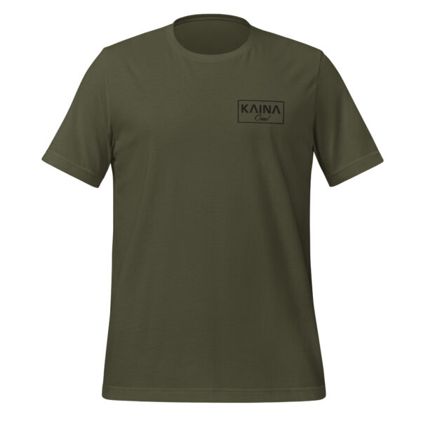 T-shirt unisexe Kaina Crew brodé avant – Image 3