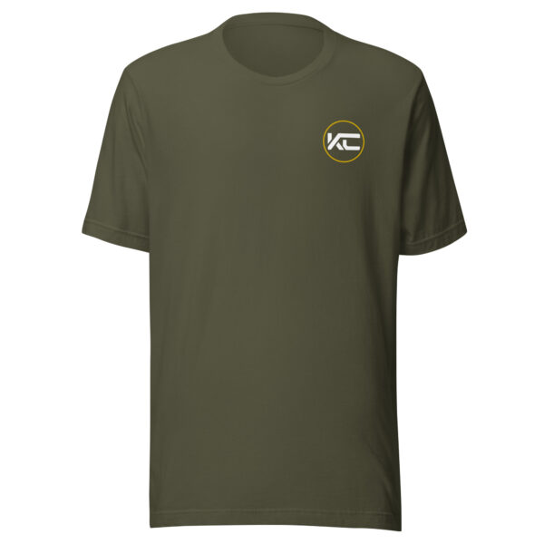 T-shirt unisexe Kaina Crew imprimé avant et arrière – Image 9