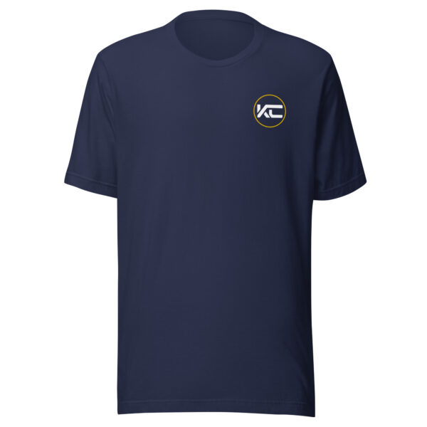 T-shirt unisexe Kaina Crew imprimé avant et arrière – Image 3