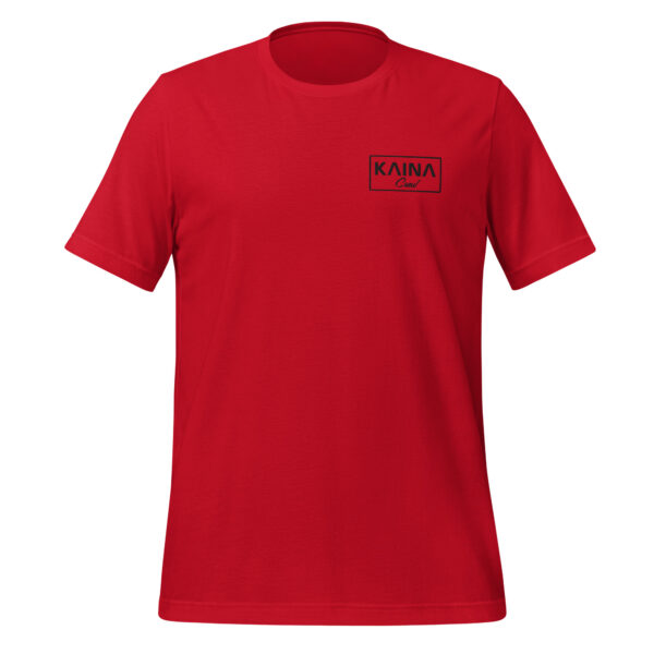 T-shirt unisexe Kaina Crew brodé avant – Image 2