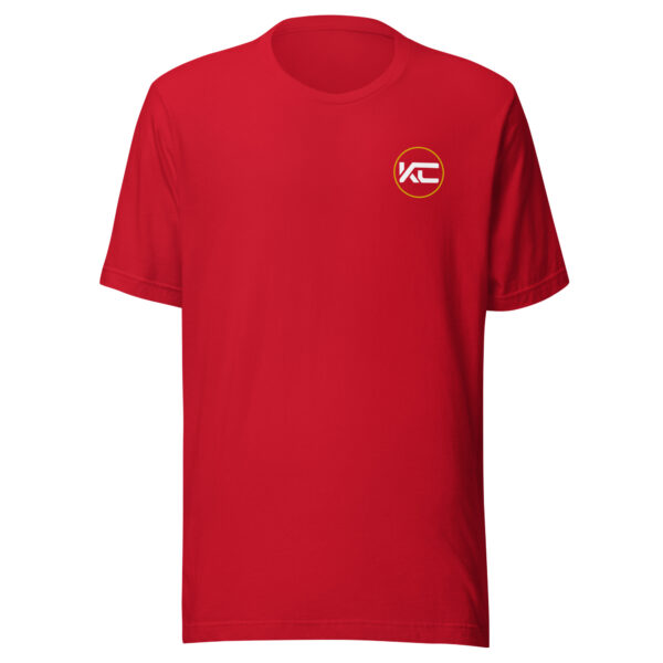T-shirt unisexe Kaina Crew imprimé avant et arrière – Image 7