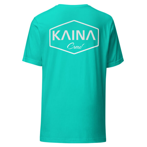 T-shirt unisexe Kaina Crew imprimé avant et arrière – Image 14
