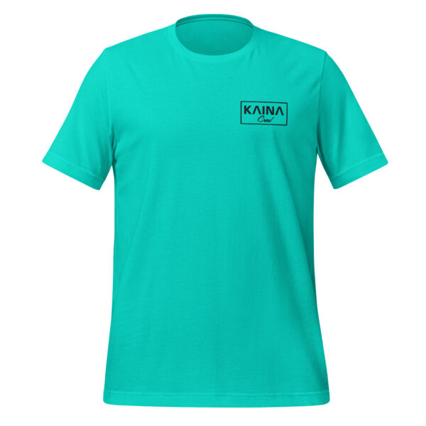 T-shirt unisexe Kaina Crew brodé avant – Image 5