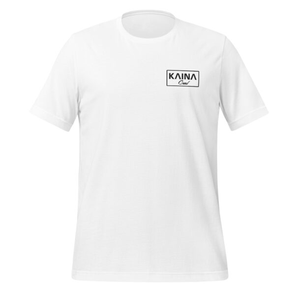 T-shirt unisexe Kaina Crew brodé avant – Image 6