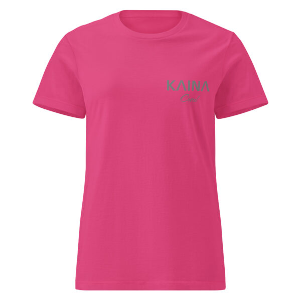 T-shirt femme Kaina Crew imprimé avant et arrière – Image 4