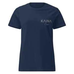 T-shirt femme Kaina Crew imprimé avant et arrière