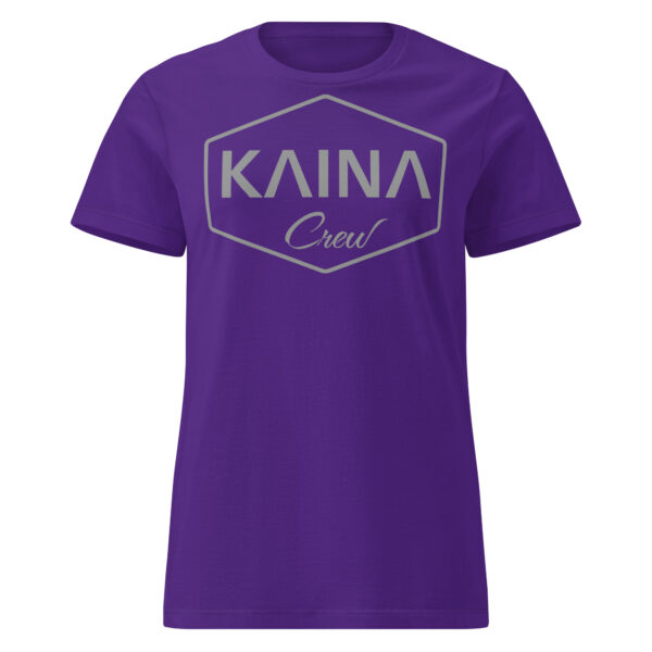 T-shirt femme Kaina Crew imprimé avant – Image 3
