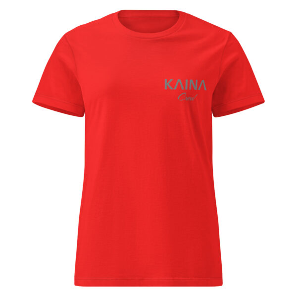 T-shirt femme Kaina Crew imprimé avant et arrière – Image 2