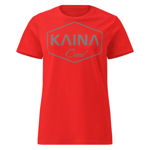 T-shirt femme Kaina Crew imprimé avant – Image 4
