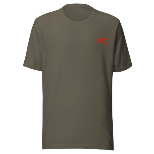 T-shirt unisexe imprimé avant et arrière