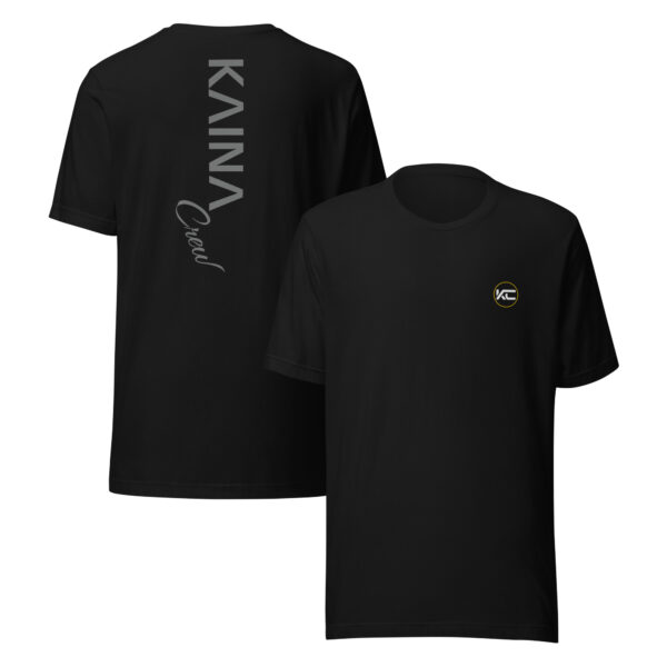 T-shirt unisexe Kaina Crew imprimé avant et arrière – Image 6