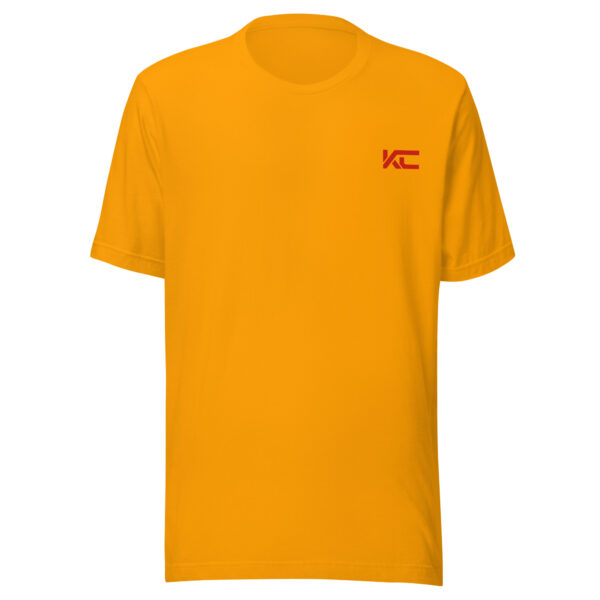 T-shirt unisexe imprimé avant et arrière – Image 3
