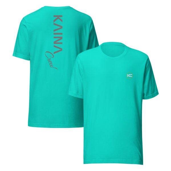 T-shirt unisexe Kaina Crew imprimé avant et arrière – Image 10