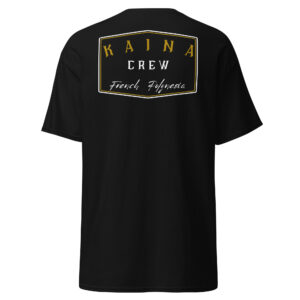T-shirt golden kaina crew